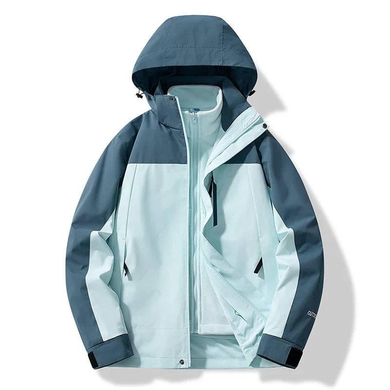 Adam Veste Hivernale À Capuche Pour Homme Ski Zip Devant Isolée Chaude Amawinc Sports De Neige