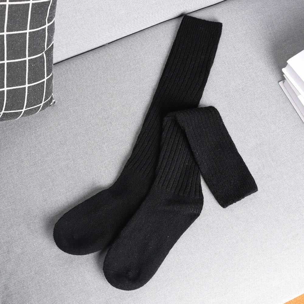 Amawinc Chaussettes Cachemire Coton Mélangé Respirantes Anti Odeur Lot De 8 Paires Automne Confort Talon Renforcé