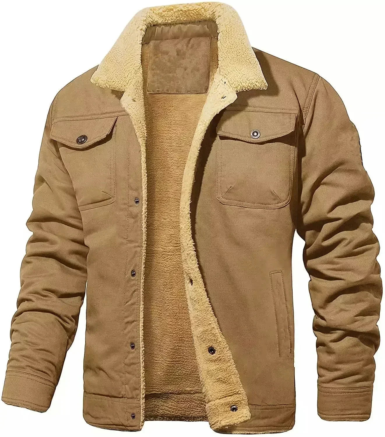 Herrenjacke Leonard mit Faltkragen