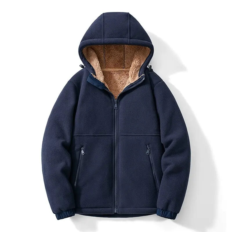 Sweat À Capuche Bear Republic En Polaire Doux Col Montant Poches Chauffe Mains Pour Un Confort Durable