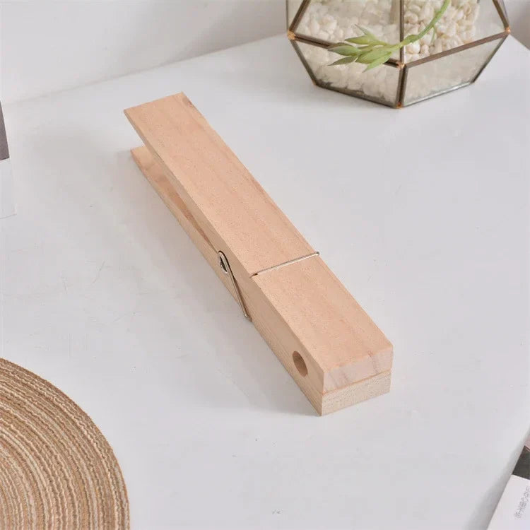 Épingle À Linge En Bois Géante Pour Déco Unique Achat 2 Obtenez 1 Offert Look Ludique Et Pratique