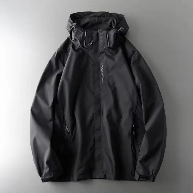 Amawinc Veste Coupe Vent Imperméable Légère Pour Homme Activités Extérieures Sport Plein Air