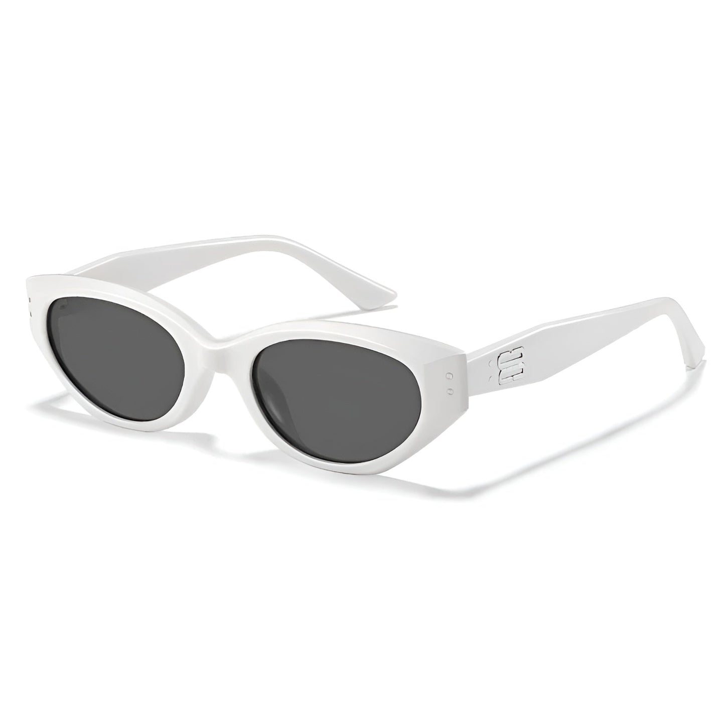 Lunettes De Soleil Polarisées Rome Cat Eye En Triacetate Avec Protection UV400 Et Fini Moderne Et Chic