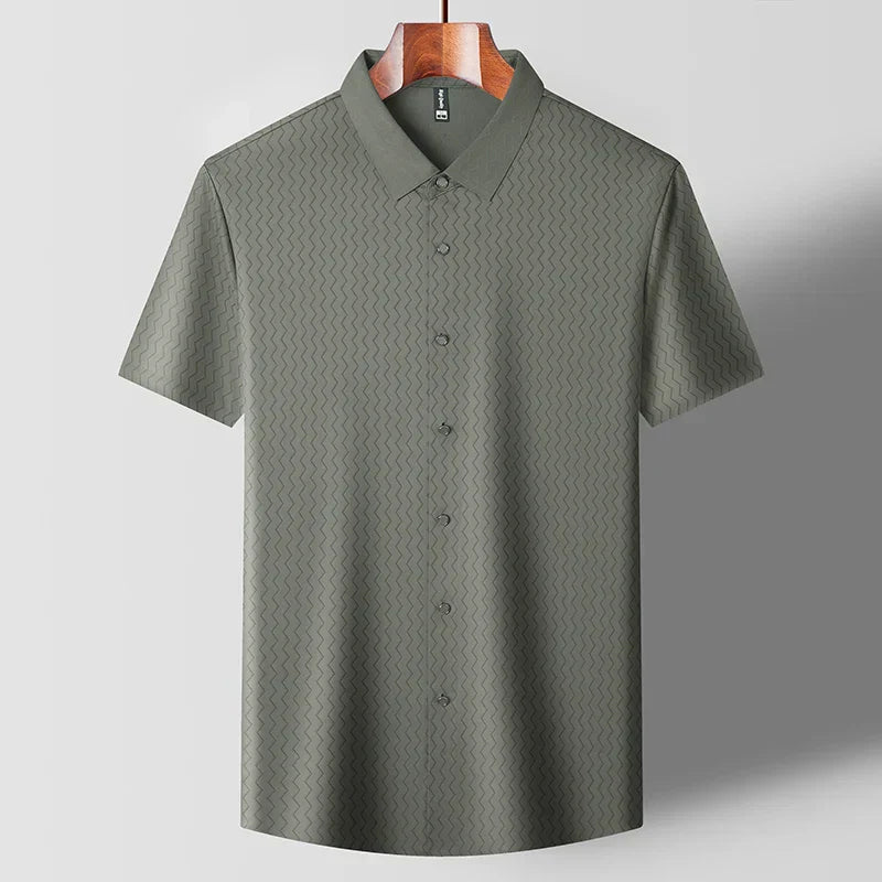 Chemise À Rayures Élégante Et Polyvalente Pour Le Travail Et Les Loisirs Confortable Et Léger