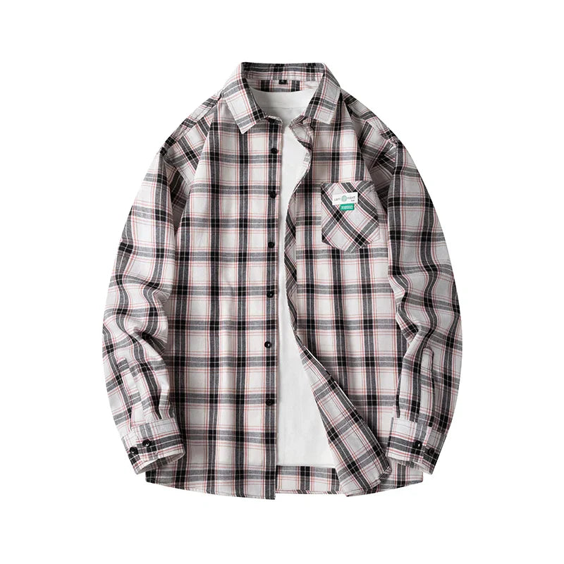 Chemise Flanelle à Carreaux Larson Durable Confortable Avec Coupe Classique Pour Automne