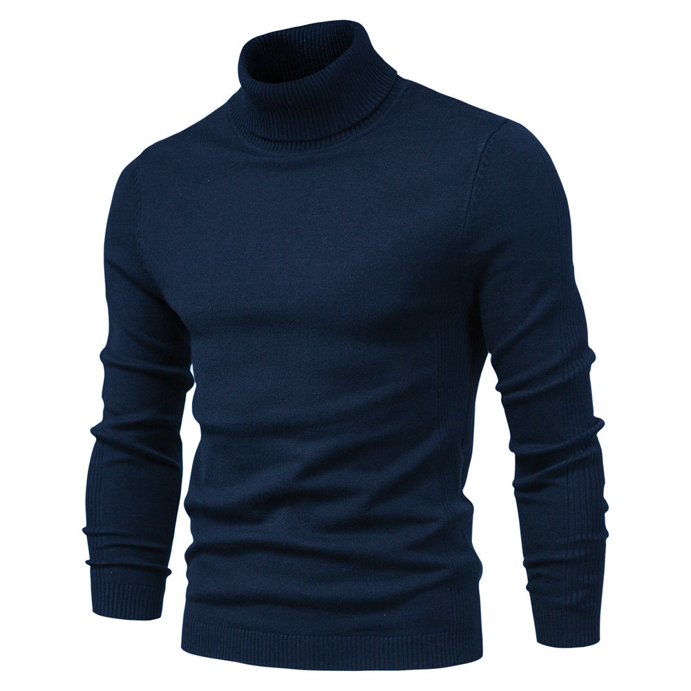Pull Homme Col Roulé En Maille Chaud Amawinc Moderne Pour Confort Et Style Au Quotidien