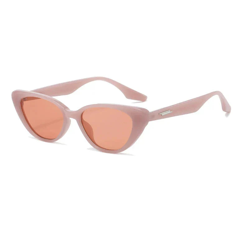 Lunettes Solaires Cat Eye Angulaires Mavina Avec Monture Légère Et Lentilles UV400
