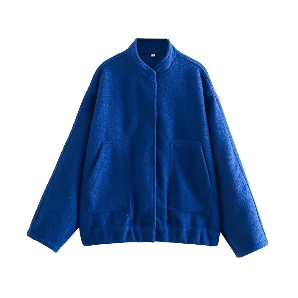 Avelena: Modische Vintage Bomberjacke