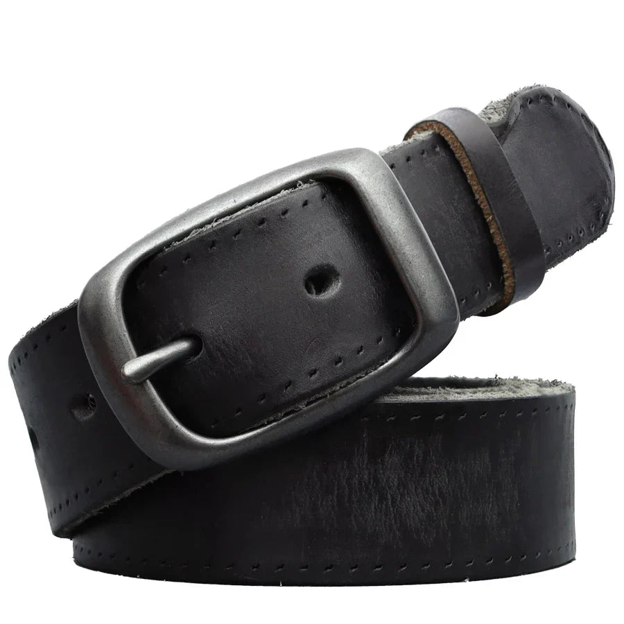 Ceinture En Cuir Véritable Premier Cuir De Vache Durable Et Luxueuse Pour Toutes Occasions