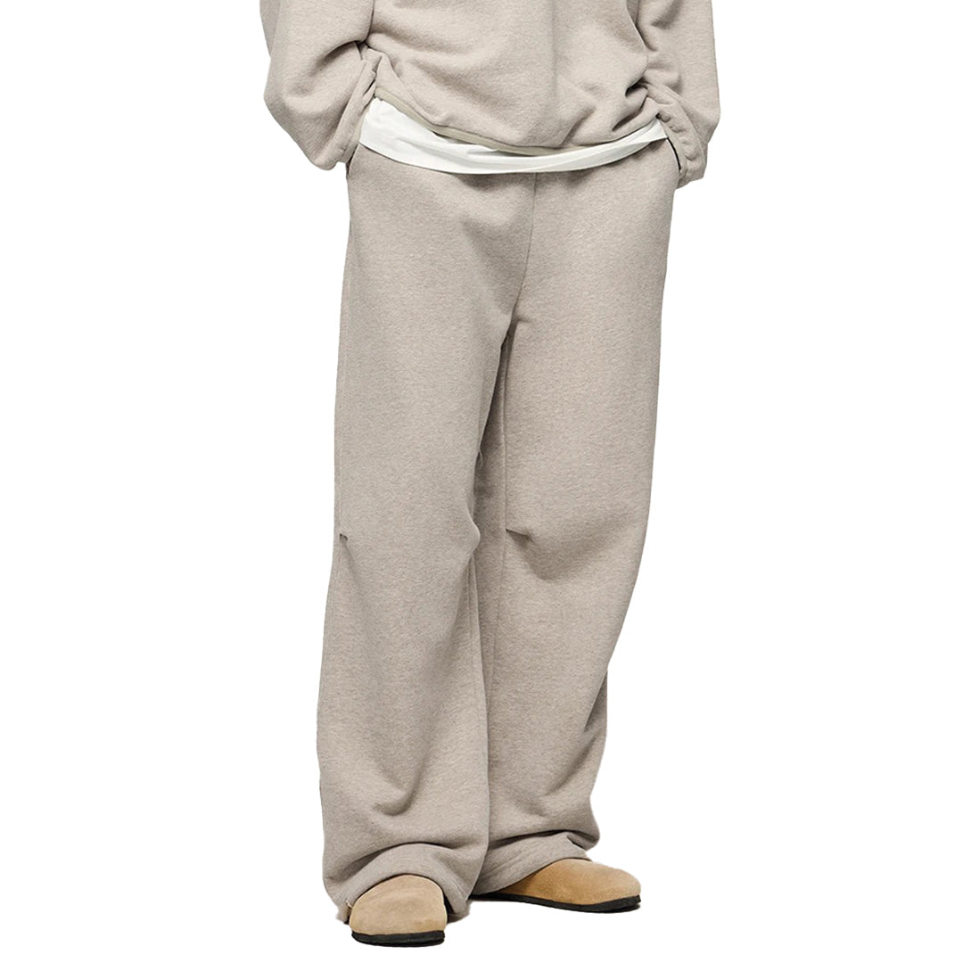 Amawinc Pantalon De Survêtement Ample En Coton Lourd Premium Avec Cordon Raffiné