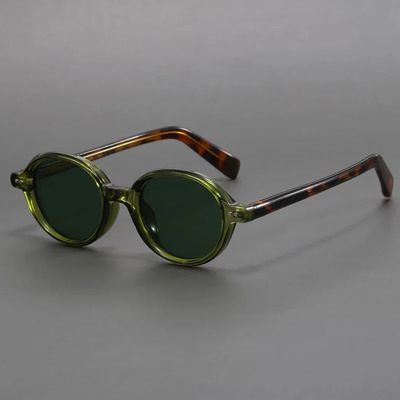Lunettes De Soleil Rondes Vintage Inspirées Polarisées UV Léger Cadre TR90 Unisexe