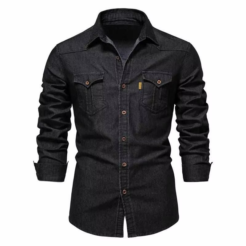 Chemise Homme Slim Fit En Coton Ice Sensation À Manches Longues Respirante Séchage Rapide Pour Vie Urbaine