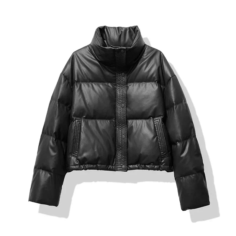 Julia Veste Puffer Courte Pour Femme Élégante Et Confortable Pour La Saison Hivernale