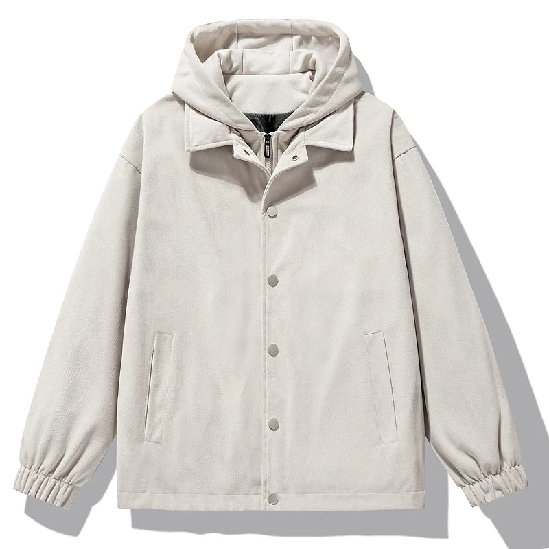 Velian Veste à Capuche Durable pour Homme Style Urbain Confort Automne Résistante
