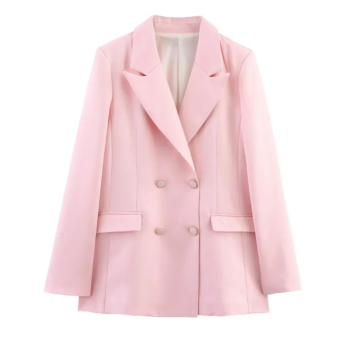 Ensemble Tailleur Femme Chic Avec Blazer Long Sur Mesure Pour Le Travail Réunions Professionnelles Et Événements