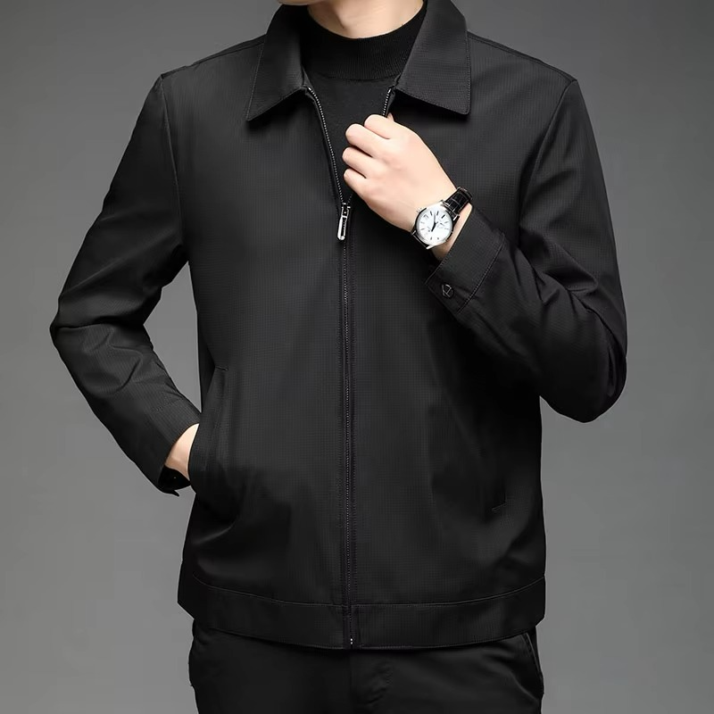 Amawinc Veste Homme Col Montant Classique Pour Business Casual Et Style Quotidien Élégant