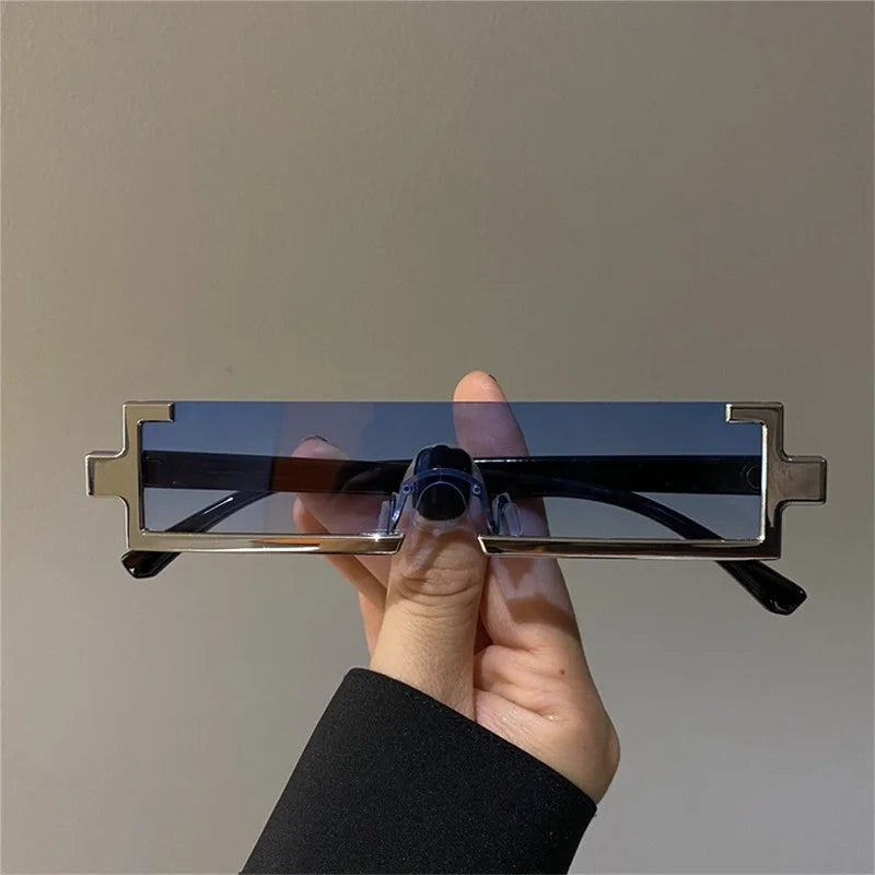 Lunettes De Soleil Polarisées Phantom Cadre Métal Durable Protection UV400 Esthétique Futuriste Légères Et Résistantes