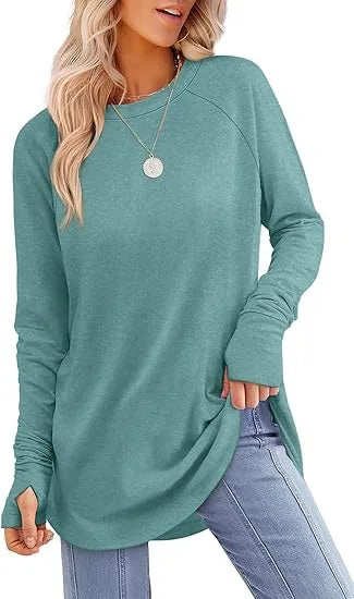 Emma Tunique Élégante En Coton Doux Pour Un Look Confortable Et Moderne Adapté À Toutes Les Occasions