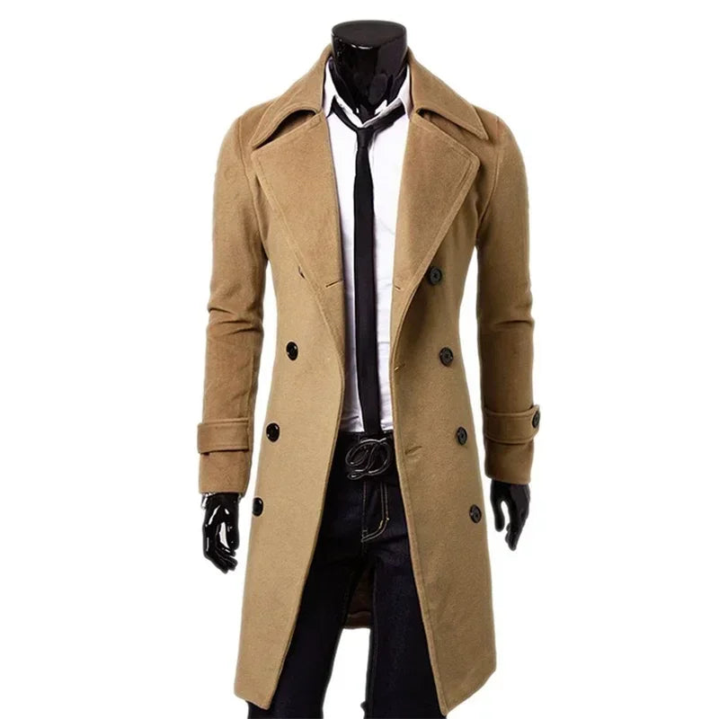 2024 Herren Casual Trenchcoat – Wilder Style