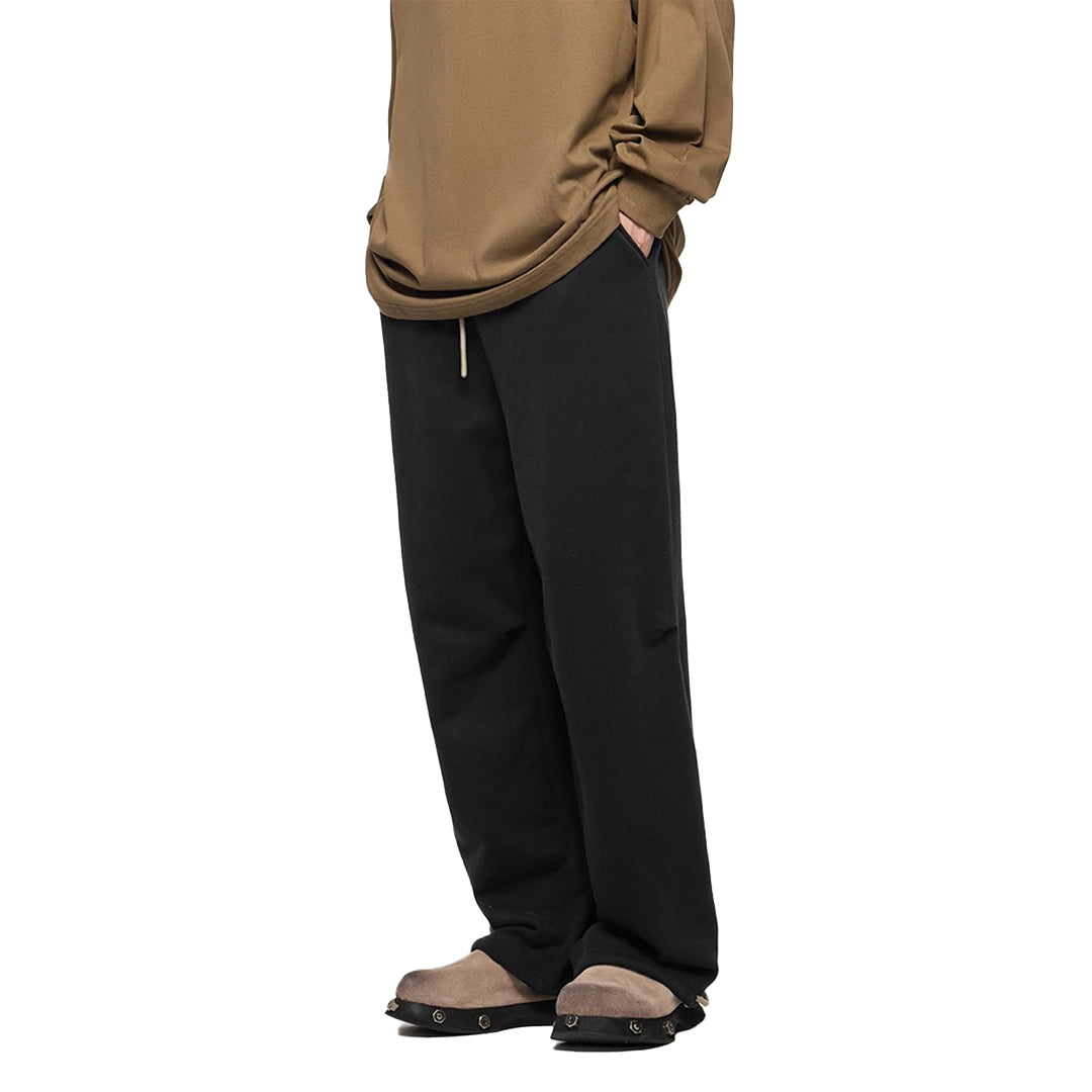 Amawinc Pantalon De Survêtement Ample En Coton Lourd Premium Avec Cordon Raffiné