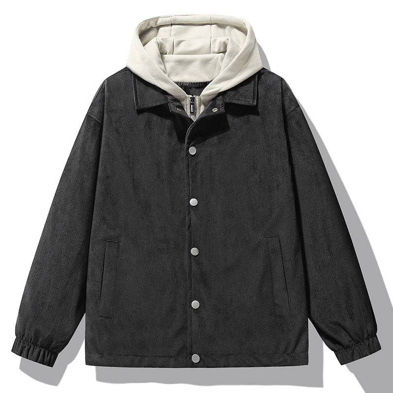 Velian Veste à Capuche Durable pour Homme Style Urbain Confort Automne Résistante