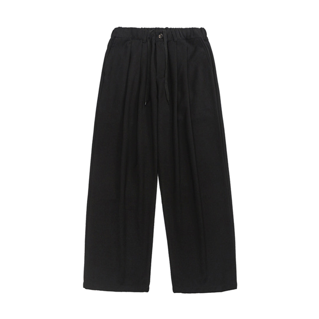 Amawinc Pantalon Ample Baggy À Jambe Large Confort En Coton Respirant Pour Le Quotidien Style Urbain