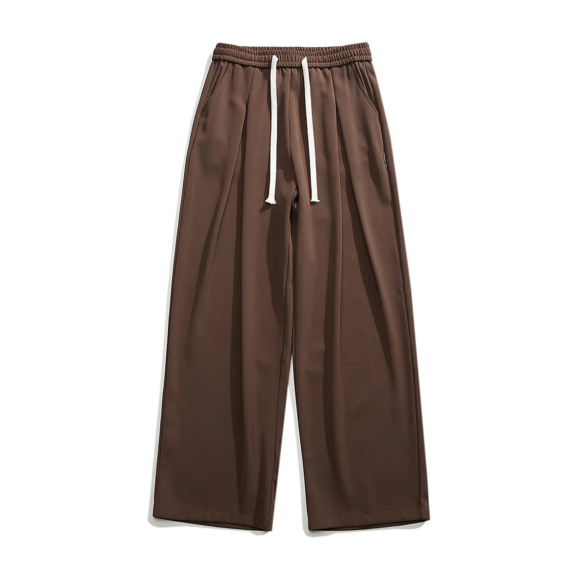 Pantalon De Sweat En Soie Glacée Lyndon Coupe Large Résistant Aux Plis Été Respirant