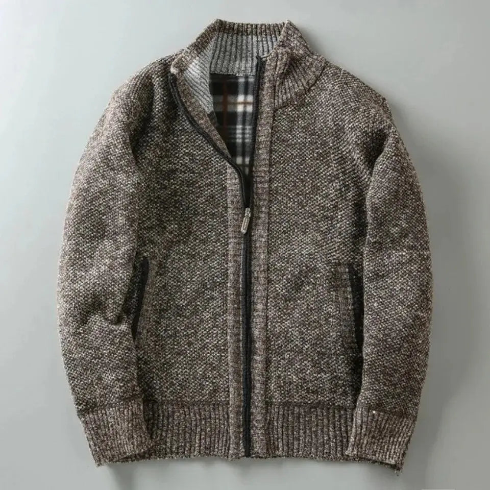 Pull Millstone En Maille Rustique Doublé De Polaire Pour L Hiver Confortable Et Chaleureux
