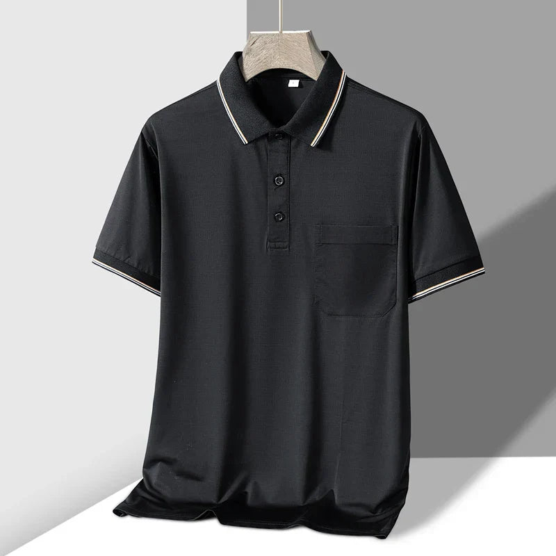 Colwood Tour Polo Respirant Tissu Texturé Pour Parcours De Golf Et Confort Quotidien
