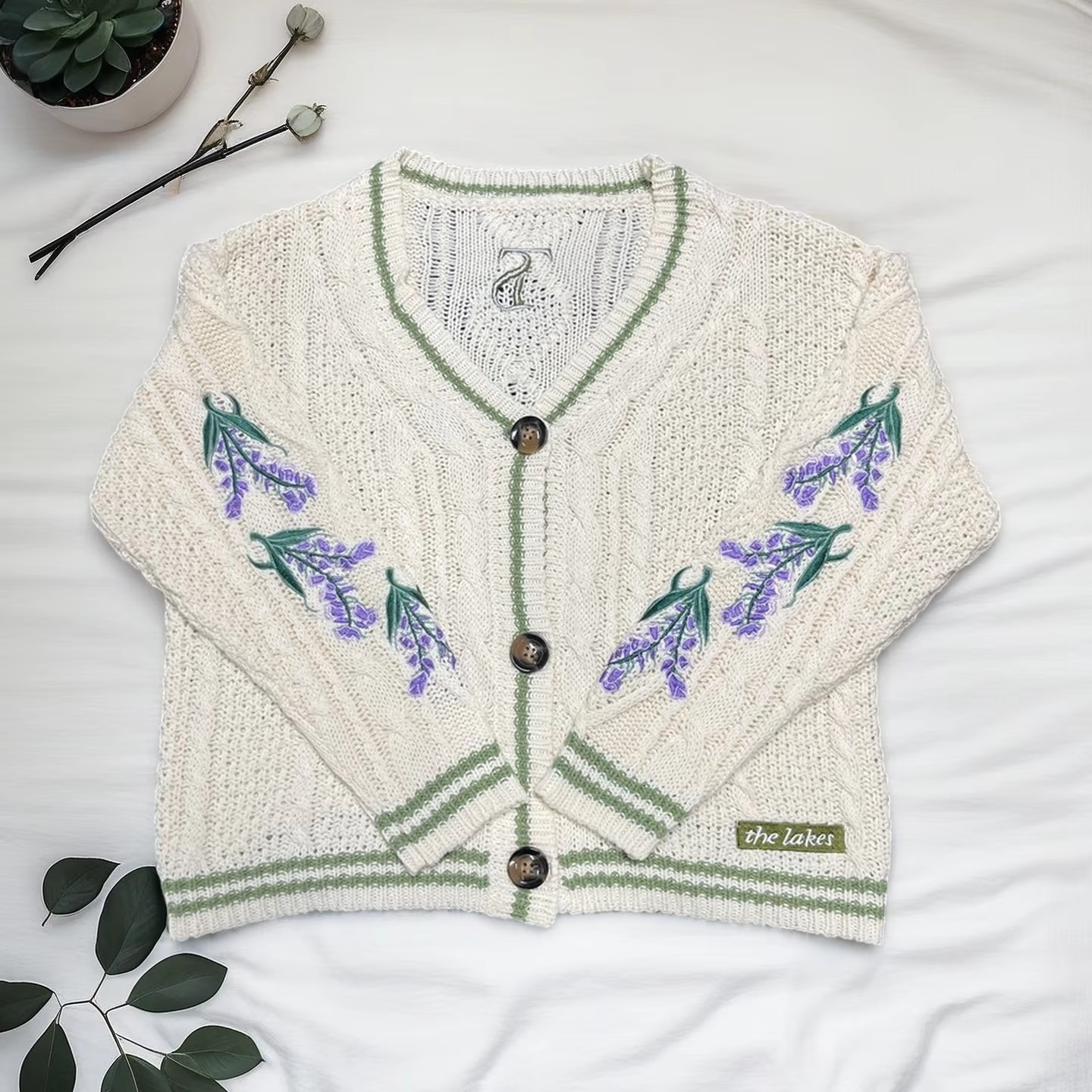Amawinc Cardigan En Maille Automne Rouge Avec Broderie Feuille Érable Pour Femmes Modernes Confortables Et Élégantes