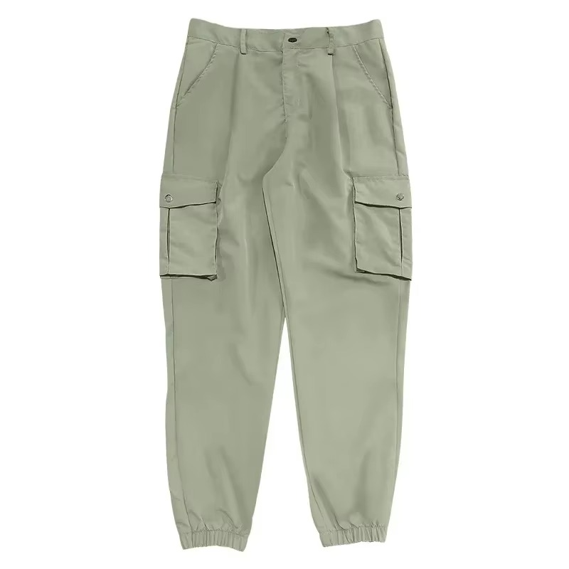 Pantalon Cargo Jogger Homme Amawinc À Multiples Poches Pour Activités En Plein Air Et Confort Quotidien