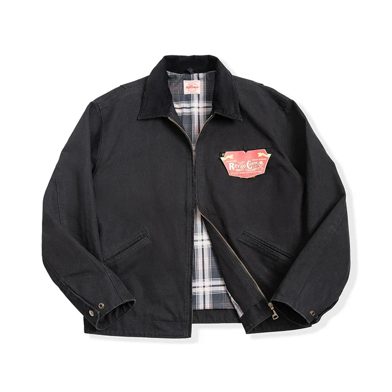 Veste Foreman De Travail Robuste Et Légère En Coton Avec Design Classique Pour Professionnels Actifs