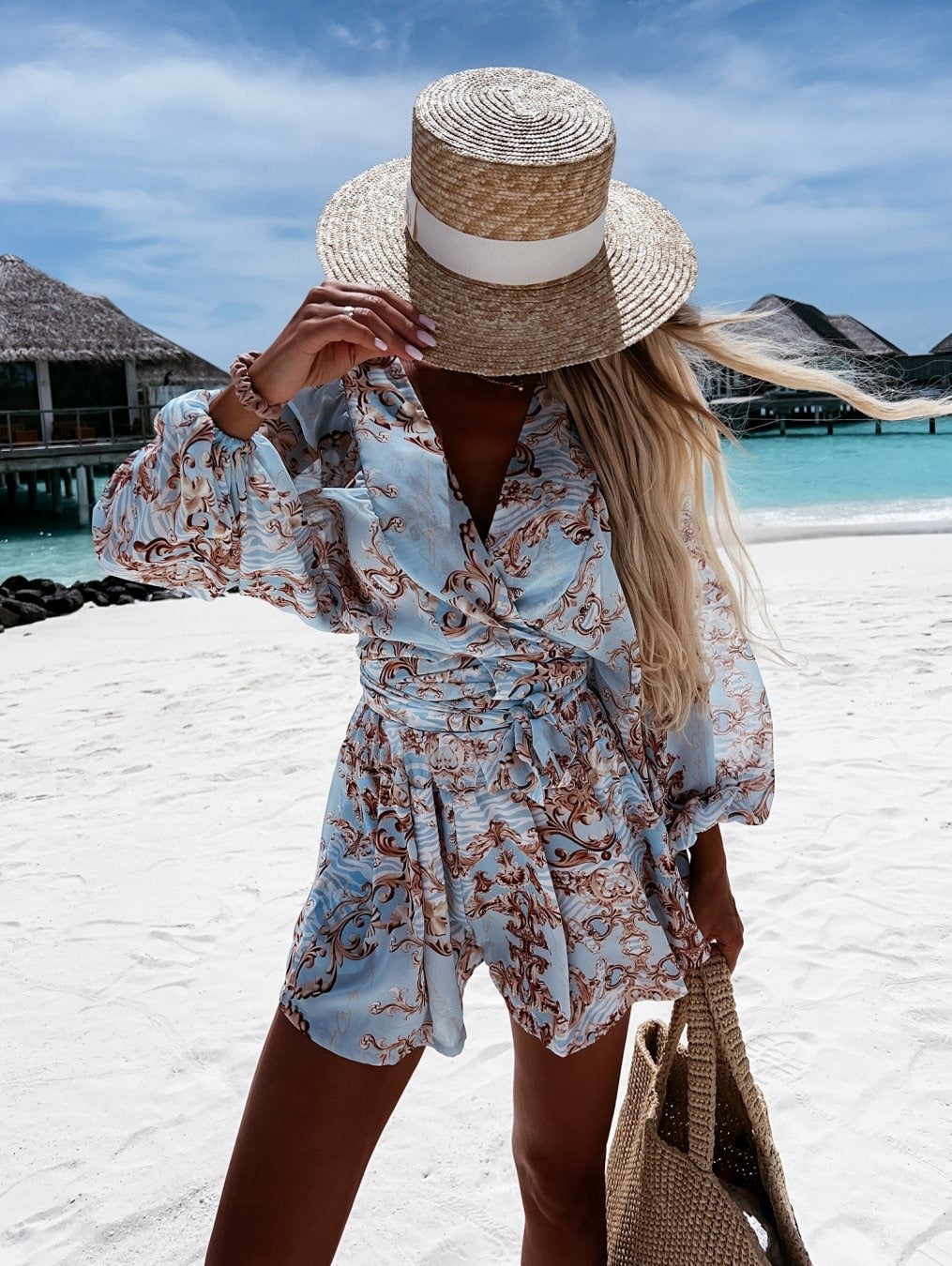 Olena Playsuit Strandkleid