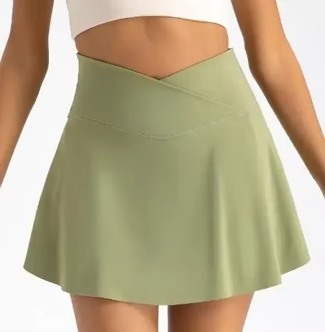 Jupe De Tennis Active À Taille Haute Avec Shorts Intégrés Et Poches Pour Mouvement Libre Et Confiance