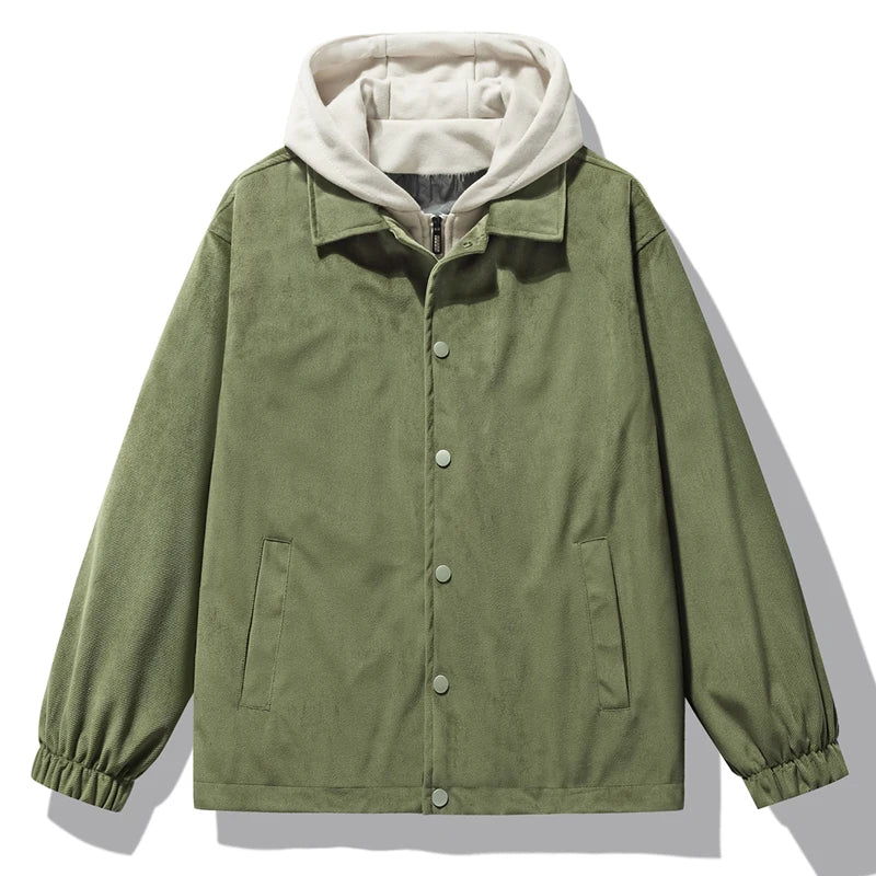Velian Veste à Capuche Durable pour Homme Style Urbain Confort Automne Résistante