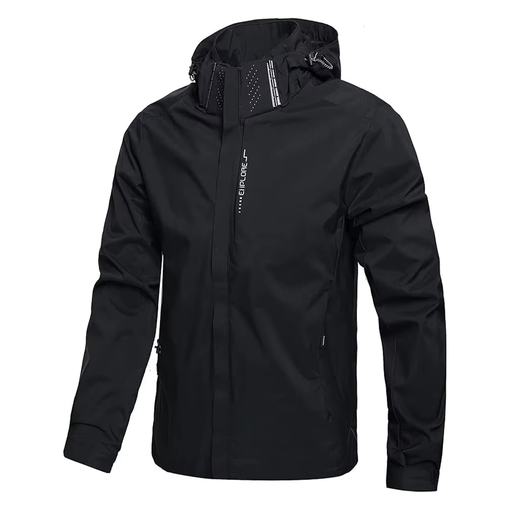 Amawinc Veste De Pluie Légère Pour Homme À Capuche Imperméable Pour Randonnée Et Plein Air