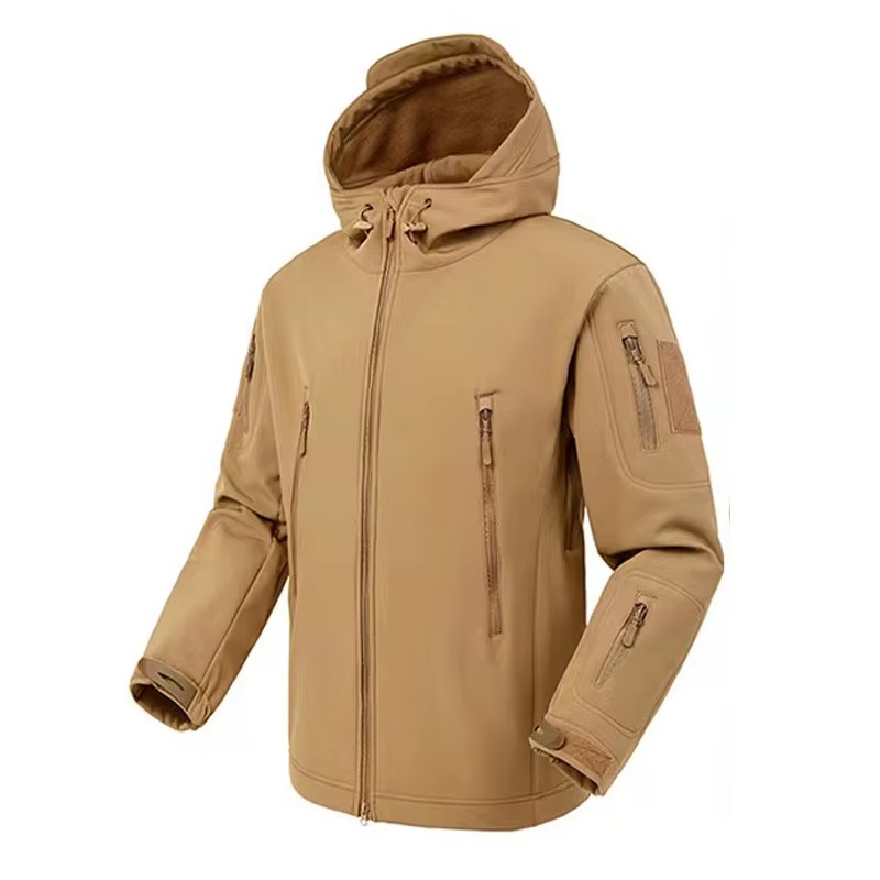 Veste Softshell Imperméable Pour Homme Avec Polaire Thermique Pour Randonnée, Camping Et Aventures Hivernales