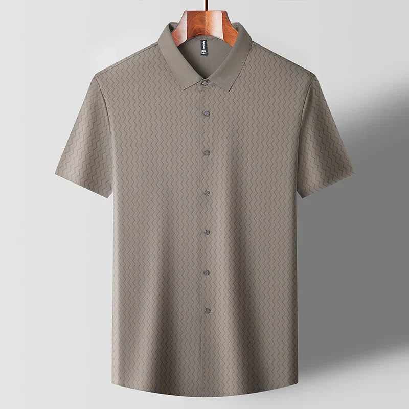 Chemise À Rayures Élégante Et Polyvalente Pour Le Travail Et Les Loisirs Confortable Et Léger