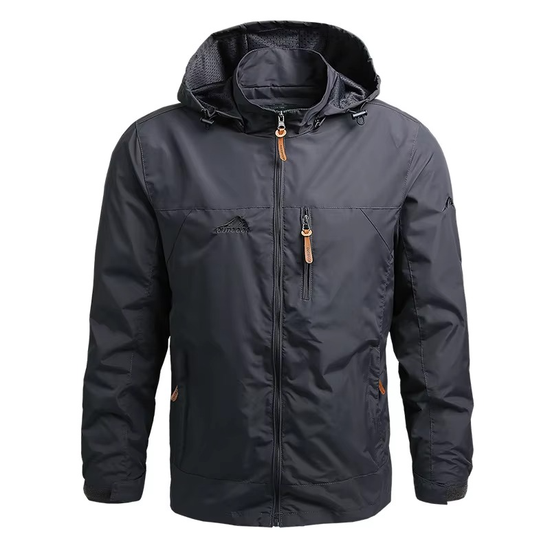 Veste Tactique Imperméable Coupe Vent Pour Homme Avec Capuche Pour Sports de Plein Air et Escalade