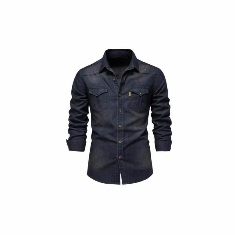 Chemise Homme Slim Fit En Coton Ice Sensation À Manches Longues Respirante Séchage Rapide Pour Vie Urbaine