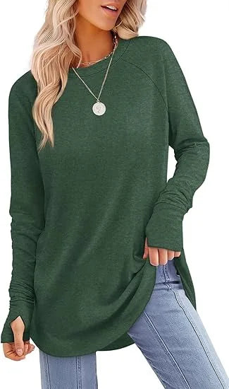 Emma Tunique Élégante En Coton Doux Pour Un Look Confortable Et Moderne Adapté À Toutes Les Occasions