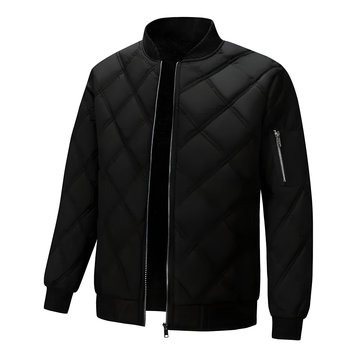 Veste Matelassée Arlo Avec Remplissage En Coton Soyeux Doublure En Polaire Et Garnissage Léger Slim Fit