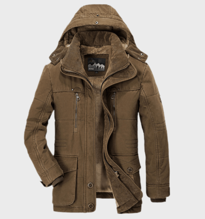 Veste Hiver Imperméable Amawinc Daniel Pour Homme Vert Olive Respirante Avec Doublure Isolante