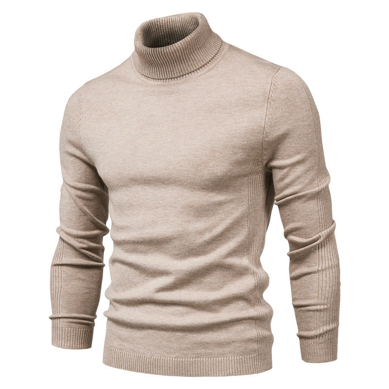 Pull Homme Col Roulé En Maille Chaud Amawinc Moderne Pour Confort Et Style Au Quotidien
