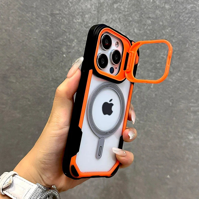 Etui FlipGuard iPhone Avec Absorption Magnétique Antichoc Durable Résistant Aux Rayures Découpe Précise Boutons Léger