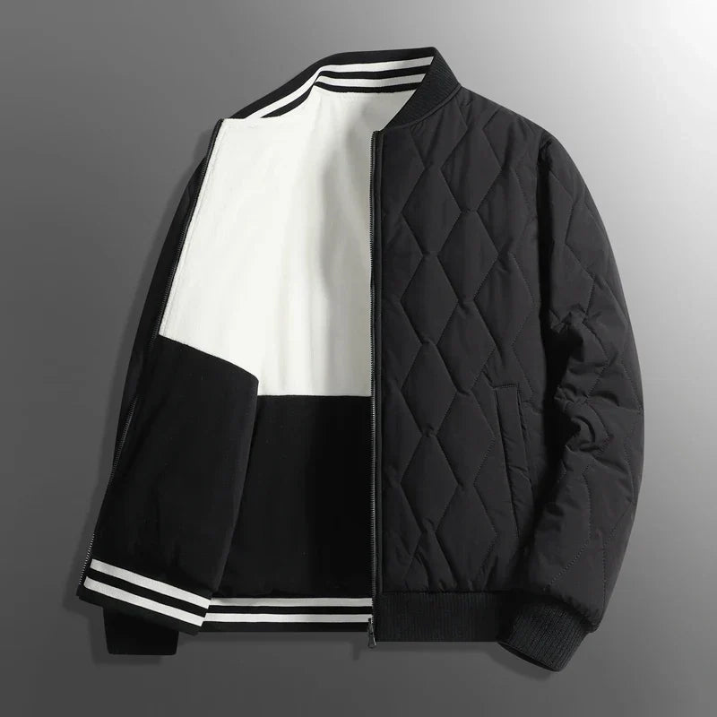 Veste Réversible Kaelin Bomber Jour Et Nuit Avec Doublure Polaire Confortable Pour Toutes Saisons