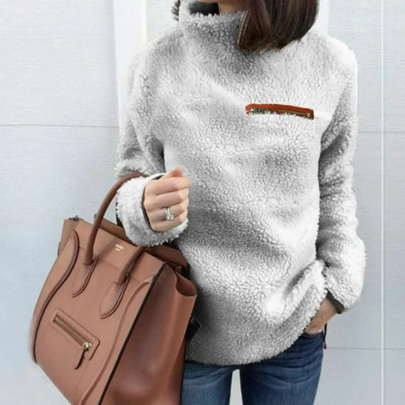 Alvina: Extra weicher, bequemer Pullover