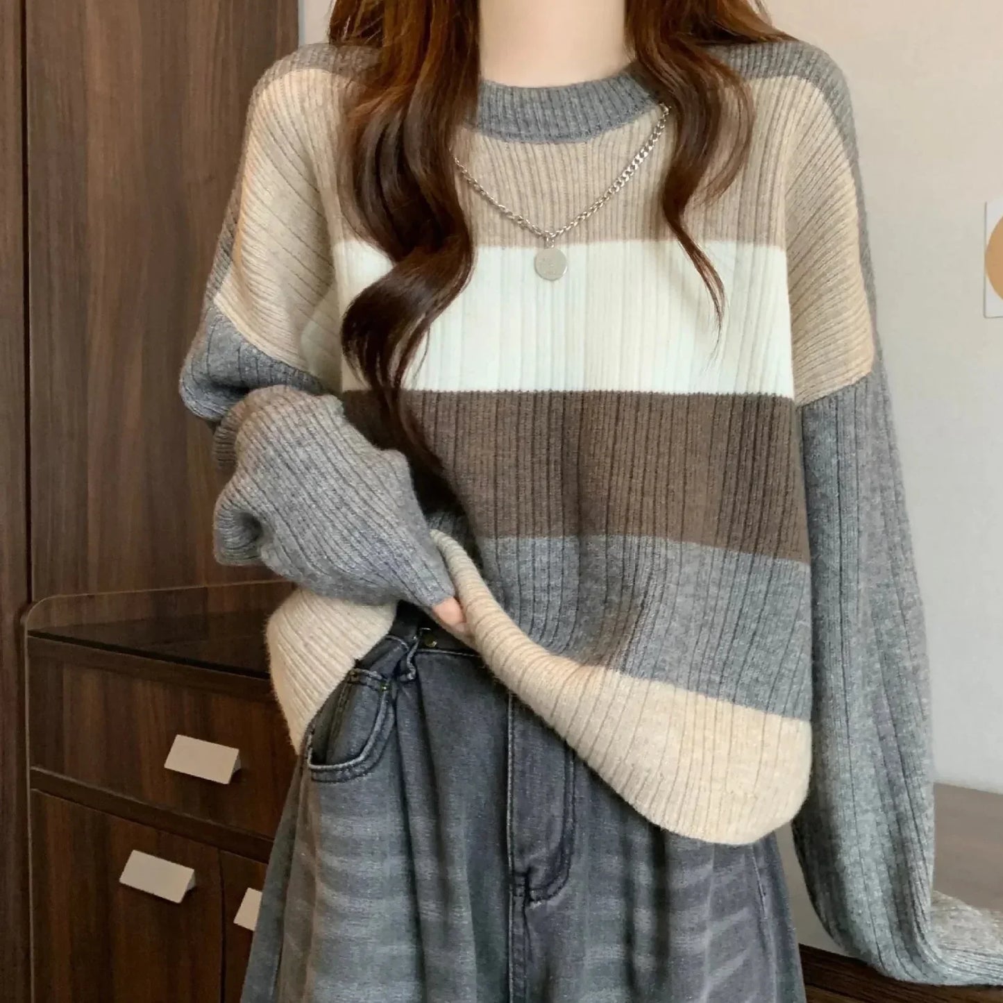 Caroline Pull En Cachemire Hiver Pour Femmes Col Roulé Confortable Et Chic Haut De Gamme