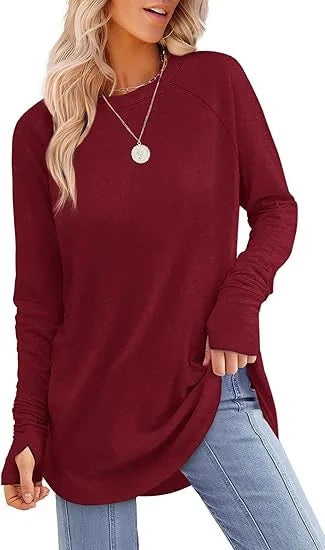 Emma Tunique Élégante En Coton Doux Pour Un Look Confortable Et Moderne Adapté À Toutes Les Occasions
