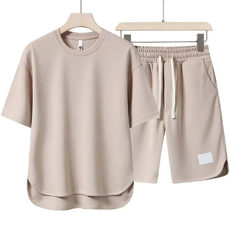 Ensemble Deux Pièces Été Pour Homme Chemise À Manches Courtes et Short Streetwear Confortable Tailles M À 4XL